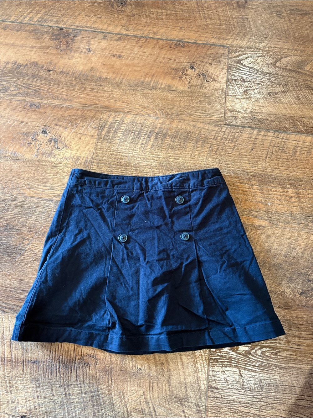 Old Navy Navy Double-Button Girls Skort 14-16